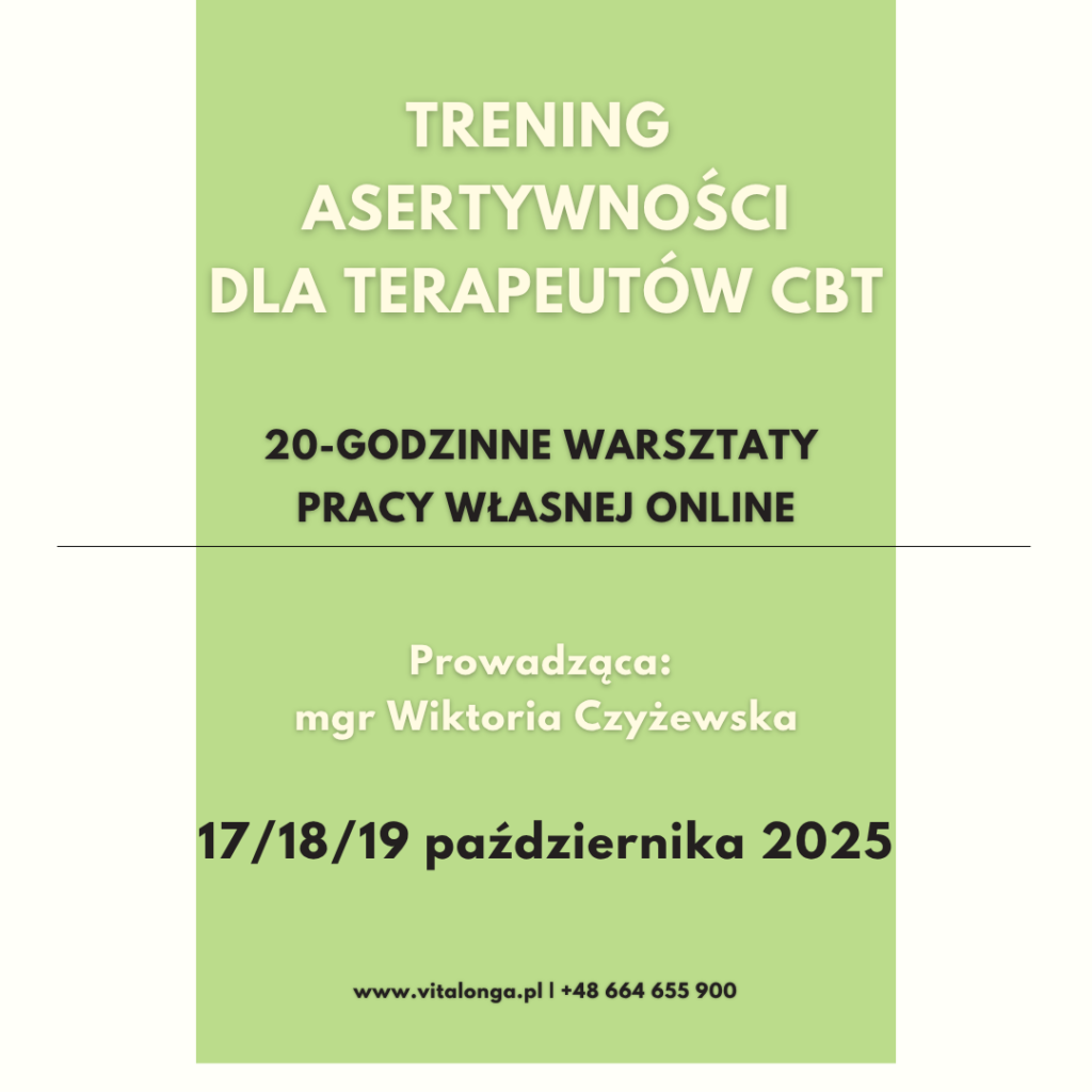 „Trening asertywności dla terapeutów”