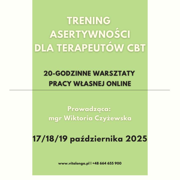 „Trening asertywności dla terapeutów”
